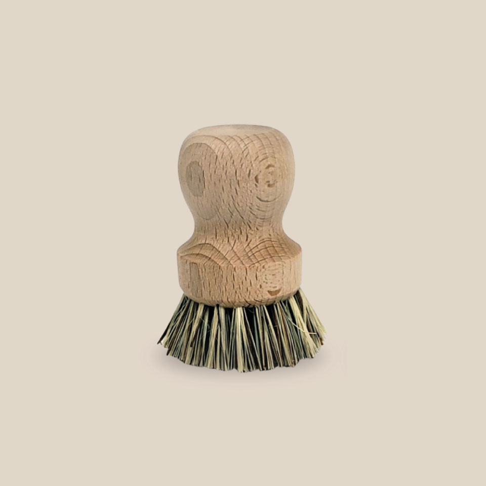 Brosse à Casserole en fibres naturelles