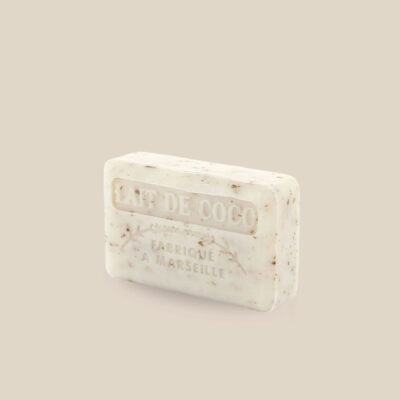 Savonnette Marseillaise – Beurre de karité Bio 125g – Lait de Coco