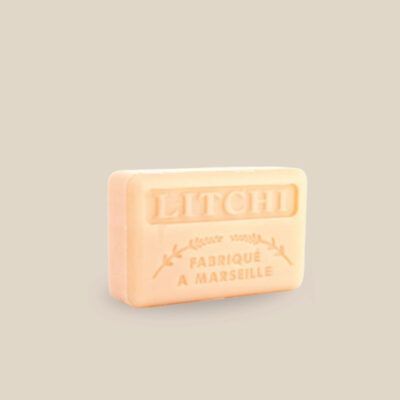 Savonnette Marseillaise – Beurre de karité Bio 125g – Litchi