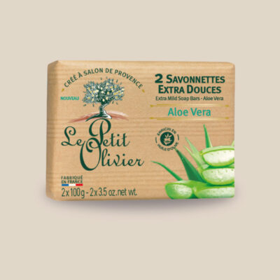 Savonnettes extra-douces – pqt de 2x100g