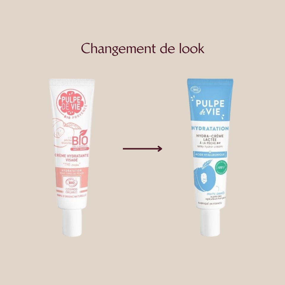 Hydra-crème Lactée à la pêche Bio – Image 2