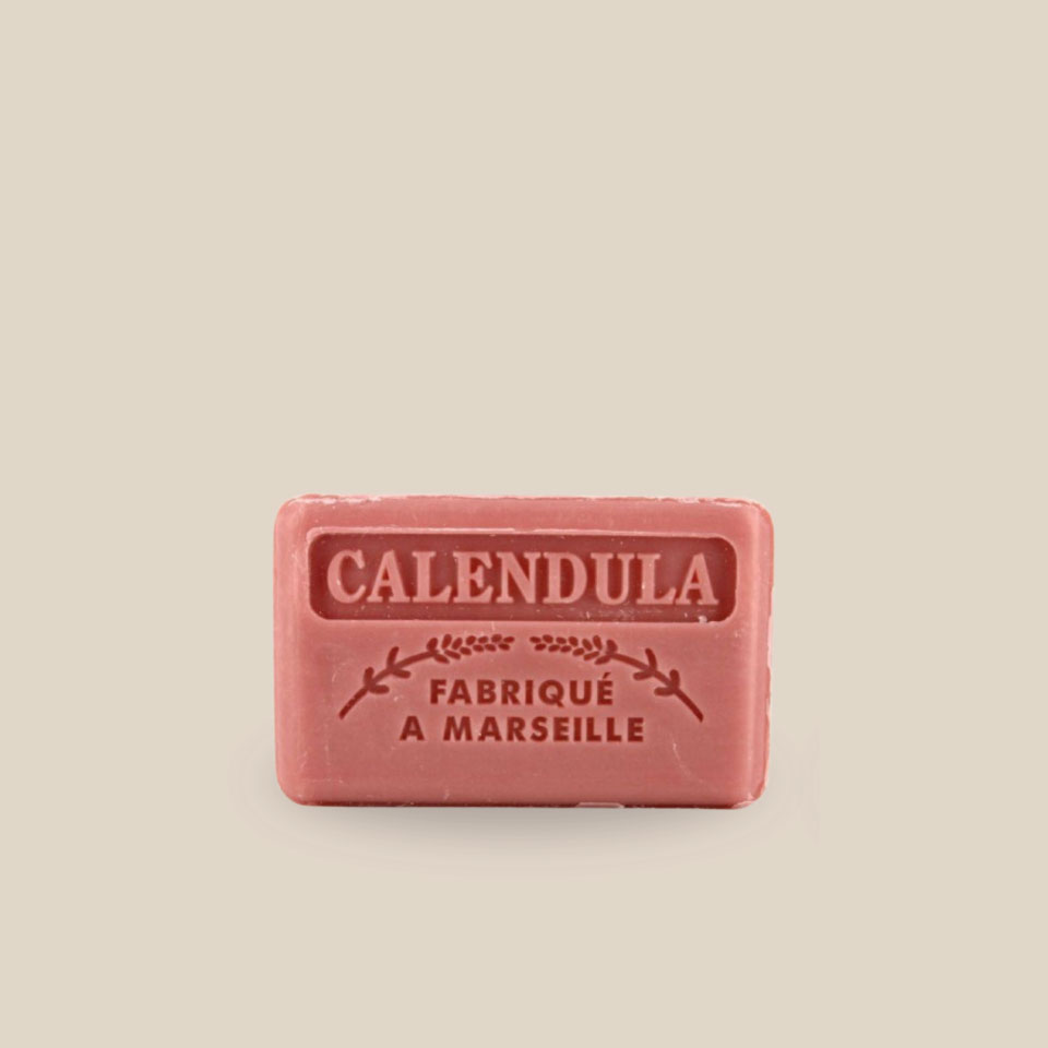 Savonnette Marseillaise – Beurre de karité Bio 125g – Calendula – Image 3