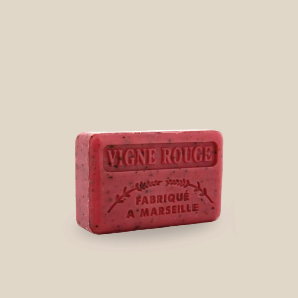 Marseille Soap – Organic Shea Butter 125g – Red Vine