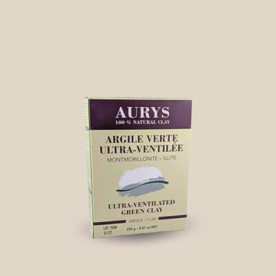Argile Verte Ultra-Ventilée – AURYS - 250g (en boîte)