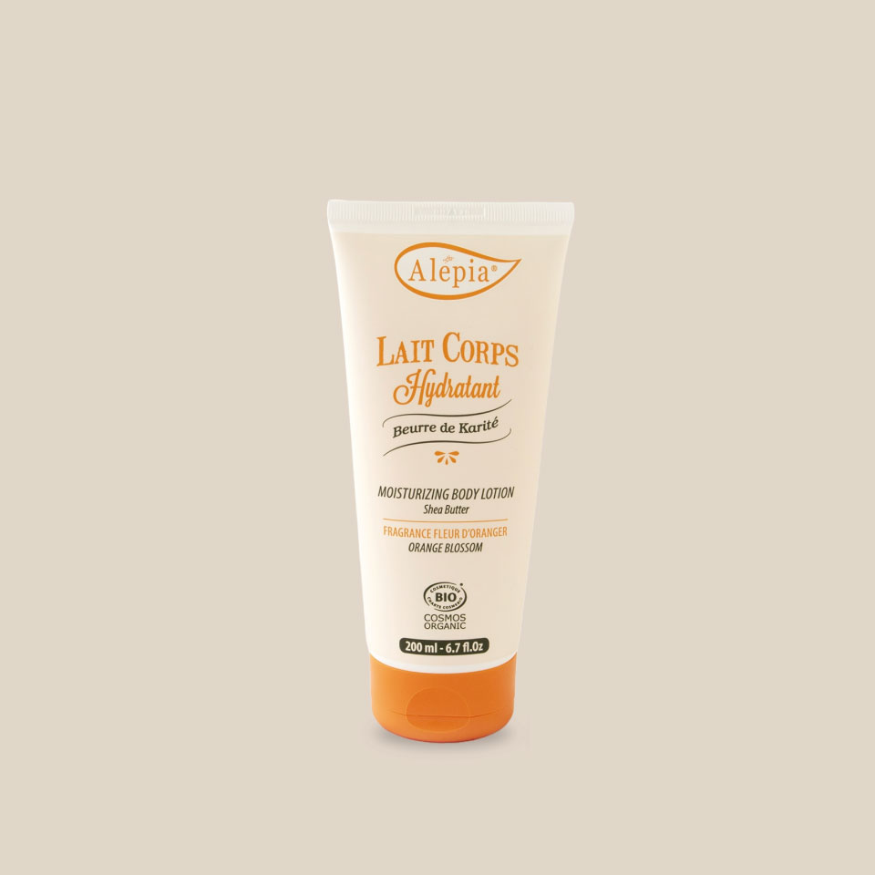 Organic Body Lotion with Shea Butter – Orange Blossom