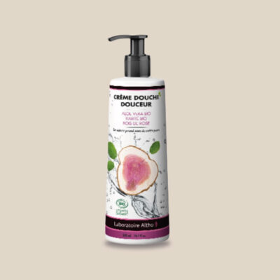 Crème douche Douceur Bio – Aloe Vera, Karité et Bois de rose