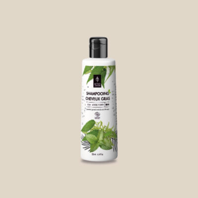 Shampooing Cheveux gras Bio – Ortie et Menthe poivrée