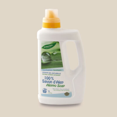 Ultra-Concentrated Gel Laundry Detergent with Aleppo Soap