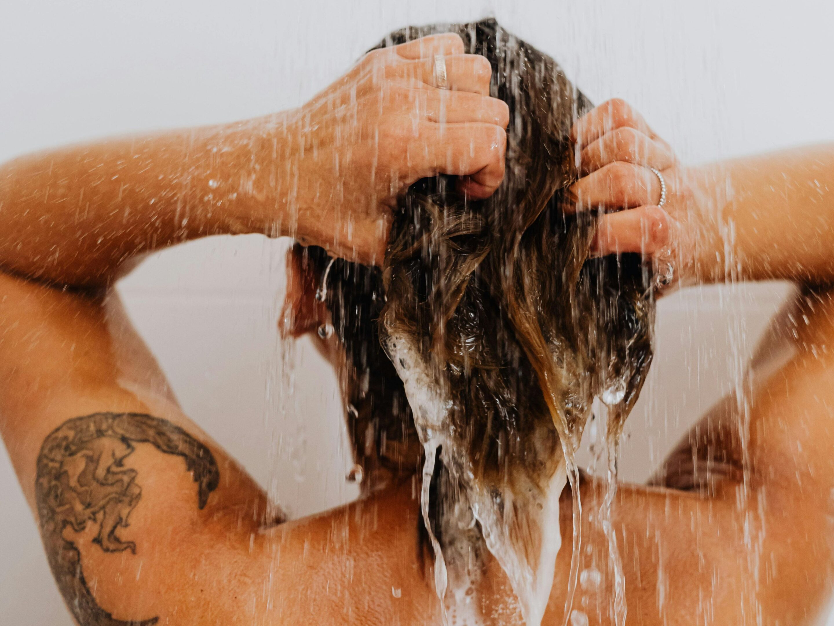 Un soin pour les cheveux au Savon de Marseille