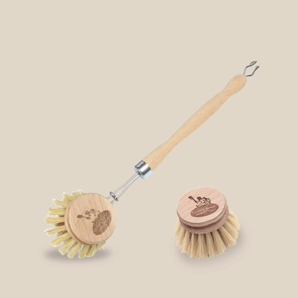 Brosse à Vaisselle en fibre naturelle