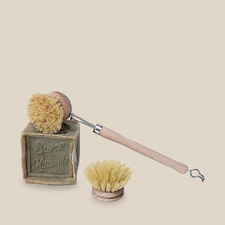 Brosse à Vaisselle en fibre naturelle – Image 2