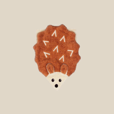 Organic cotton wash mitt – Hedgehog