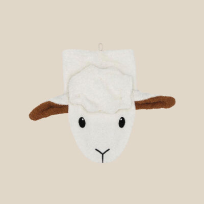Organic cotton washcloth – Sheep