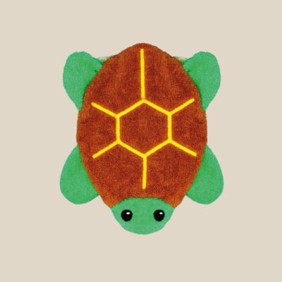 Organic cotton wash mitt – Turtle
