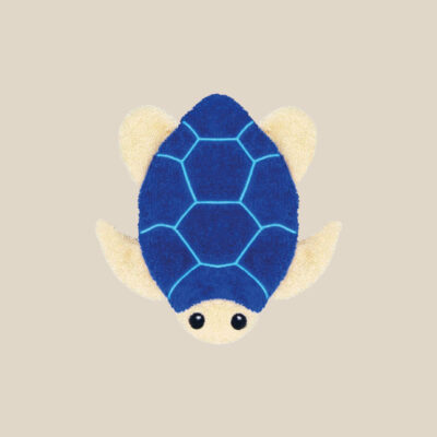 Organic cotton washcloth – Sea turtle