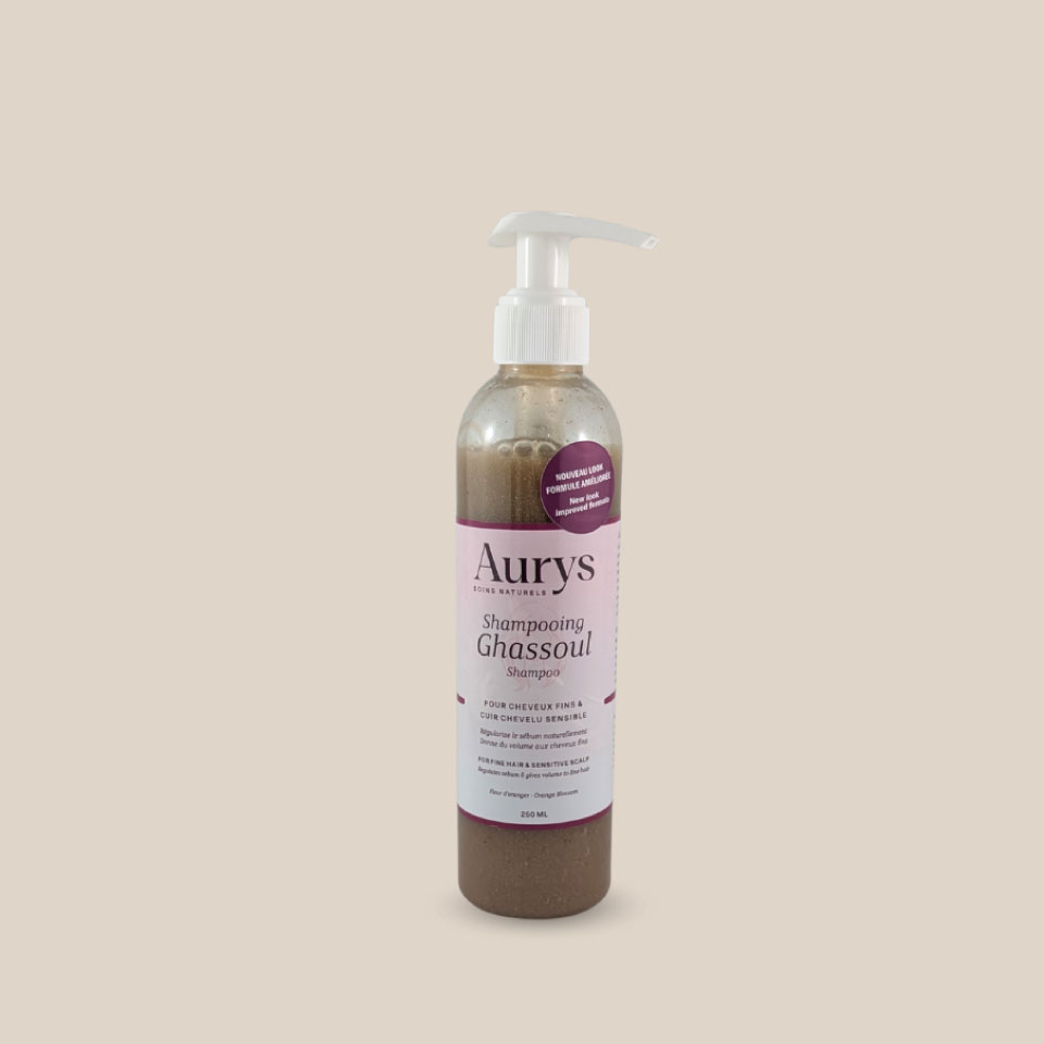 Ghassoul Shampoo, 250ml, bottle with pump