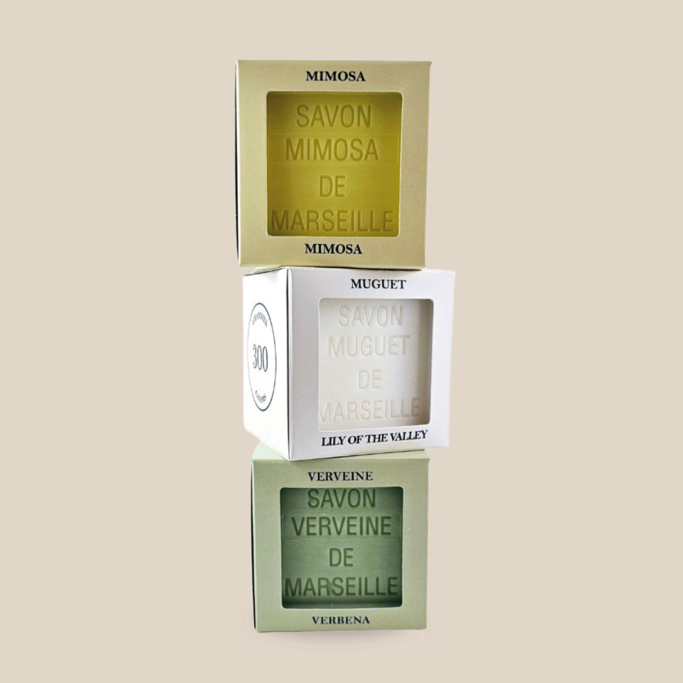 Cube de Savon de Marseille parfumé 300 g