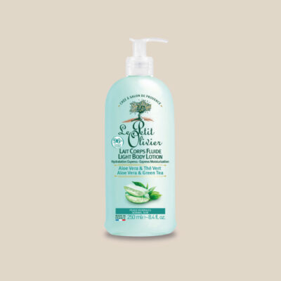 Lait de corps fluide – Hydratation Express – Aloe Vera & Thé Vert