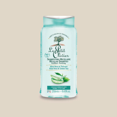 Shampooing micellaire – Cheveux normaux à gras – Aloe Vera & Thé Vert