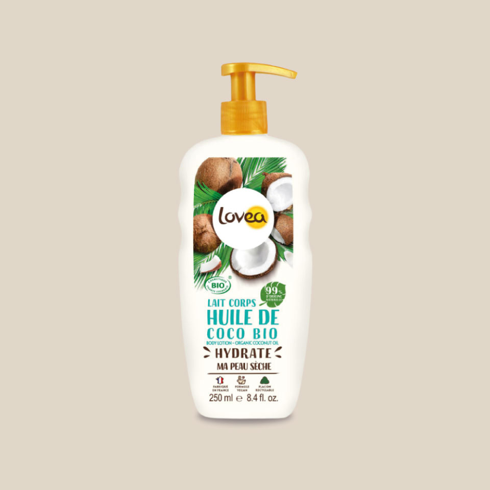 Lait de corps – Huile de Coco Bio