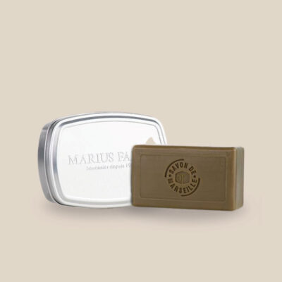 Savon de Marseille Authentique – Huile d'Olive – Nature - 100 g (boîte d'aluminium)