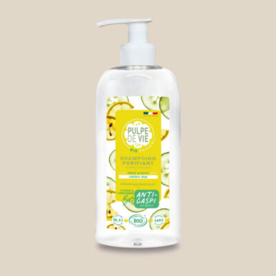 Shampooing purifiant au citron Bio et au concombre Bio