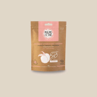 Masque hydratant unitaire au pêche