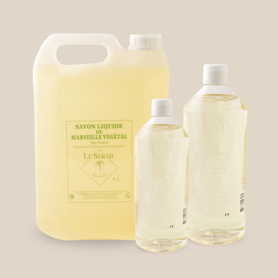 Savon liquide de Marseille Nature – Sans Parfum