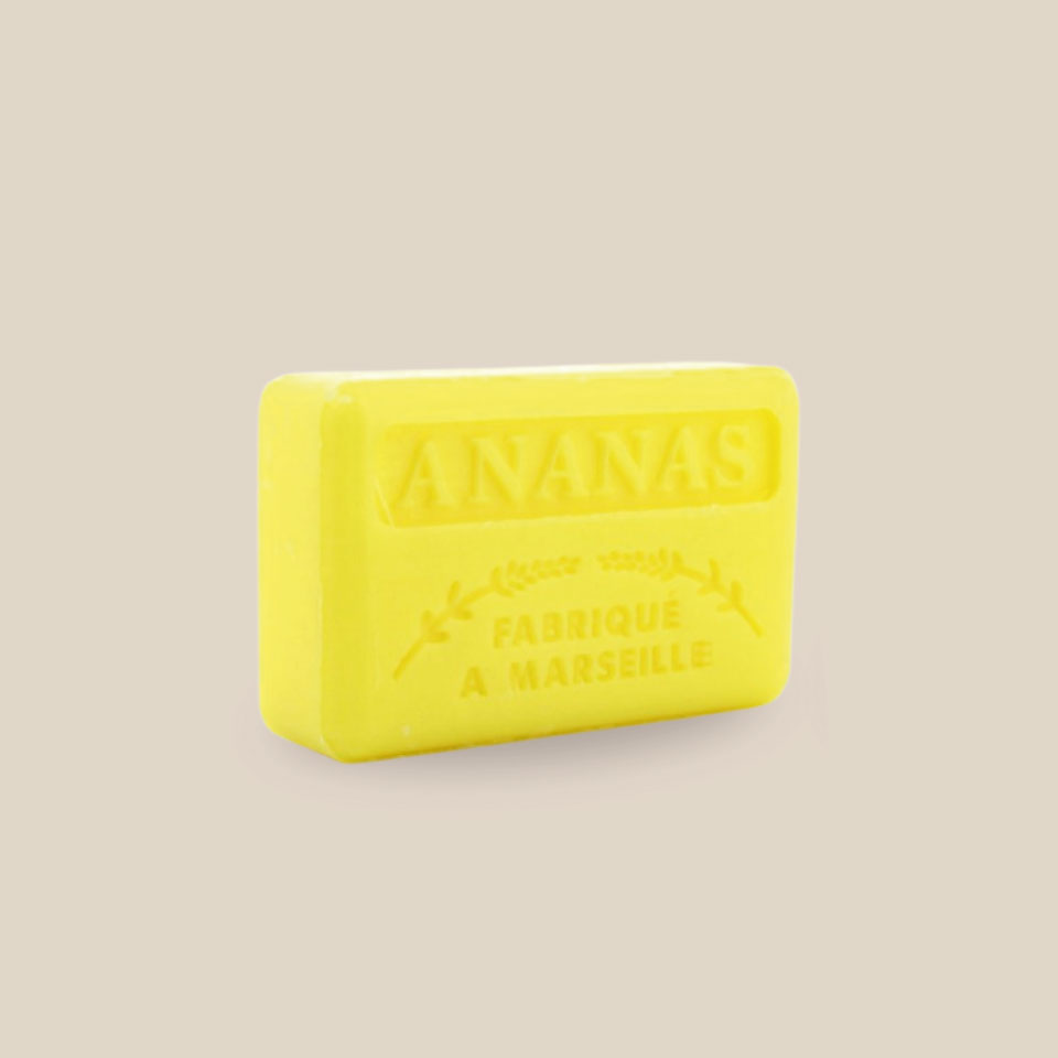 Marseille Soap – Organic Shea Butter 125g – Pineapple