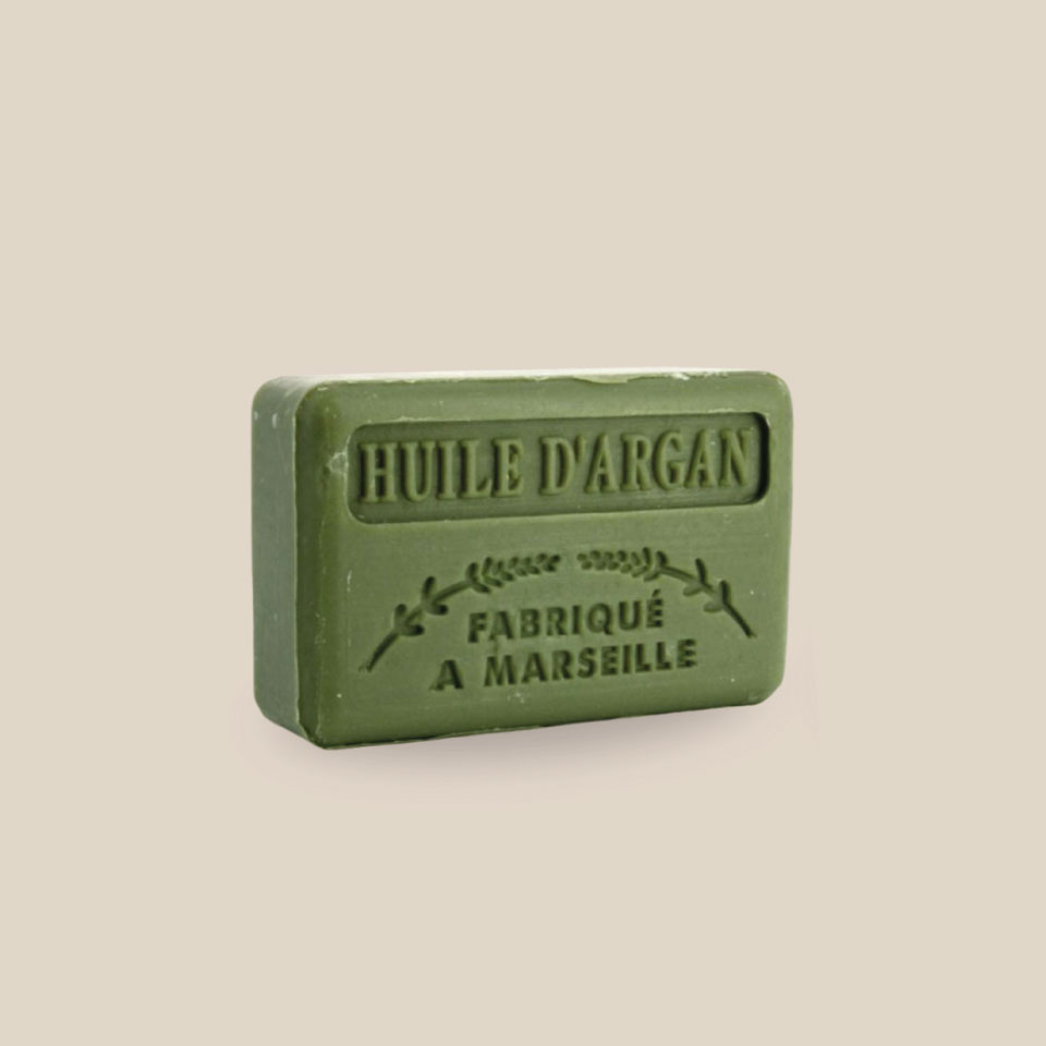 Savonnette Marseillaise – Beurre de karité Bio 125g – Huile d'Argan