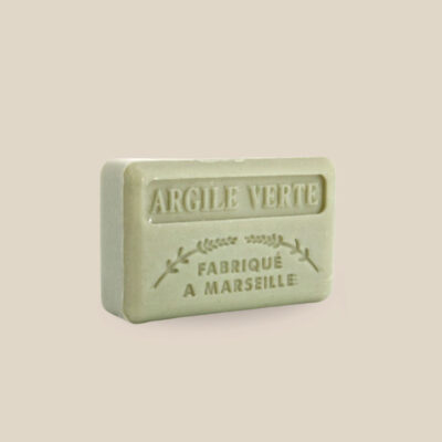 Savonnette Marseillaise – Beurre de karité Bio 125g – Argile Verte