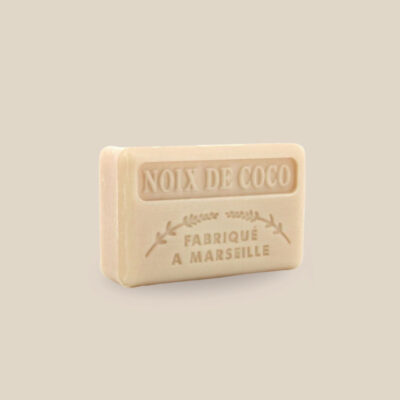 Savonnette Marseillaise – Beurre de karité Bio 125g – Noix de Coco