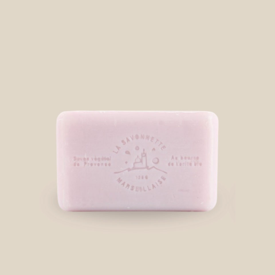 Savonnette Marseillaise – Beurre de karité Bio 125g – Fleur de Cerisier – Image 2