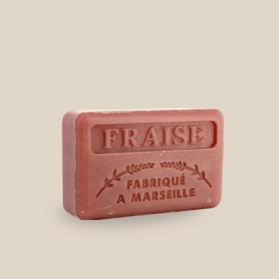 Marseille Soap – Organic Shea Butter 125g – Strawberry