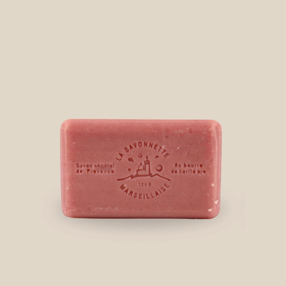 Marseille Soap – Organic Shea Butter 125g – Strawberry - Image 2