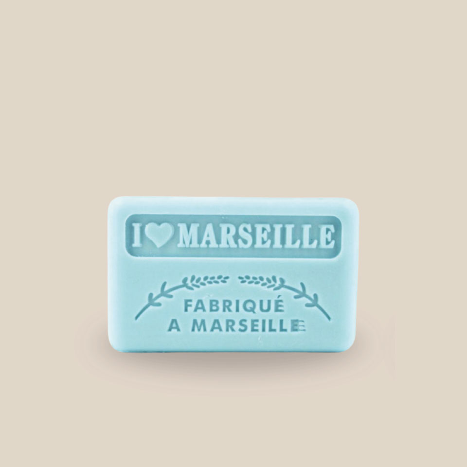 Savonnette Marseillaise – Beurre de karité Bio 125g – I Love Marseille – Image 3
