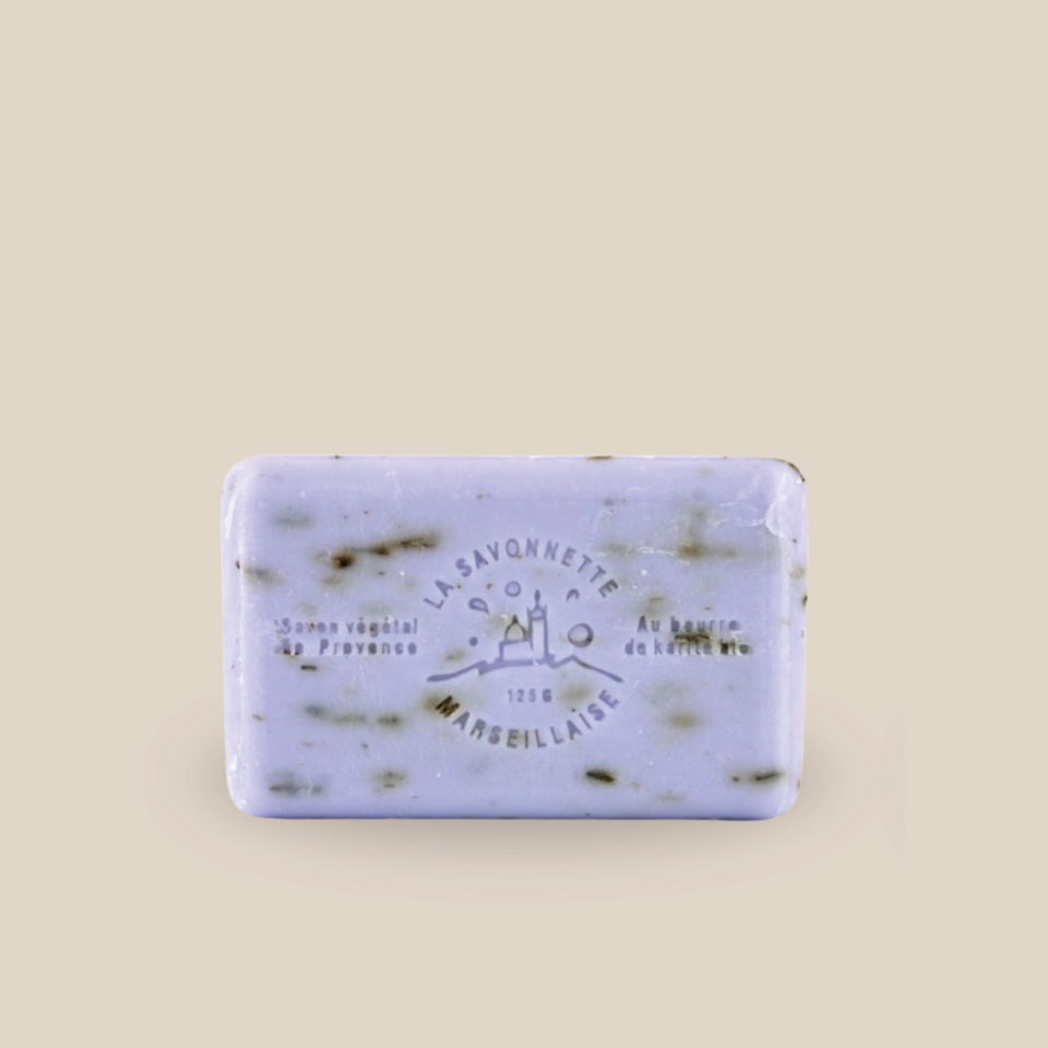 Savonnette Marseillaise – Beurre de karité Bio 125g – Fleurs de Lavande – Image 2