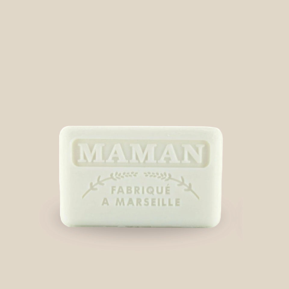 Savonnette Marseillaise – Beurre de karité Bio 125g – Maman – Image 3