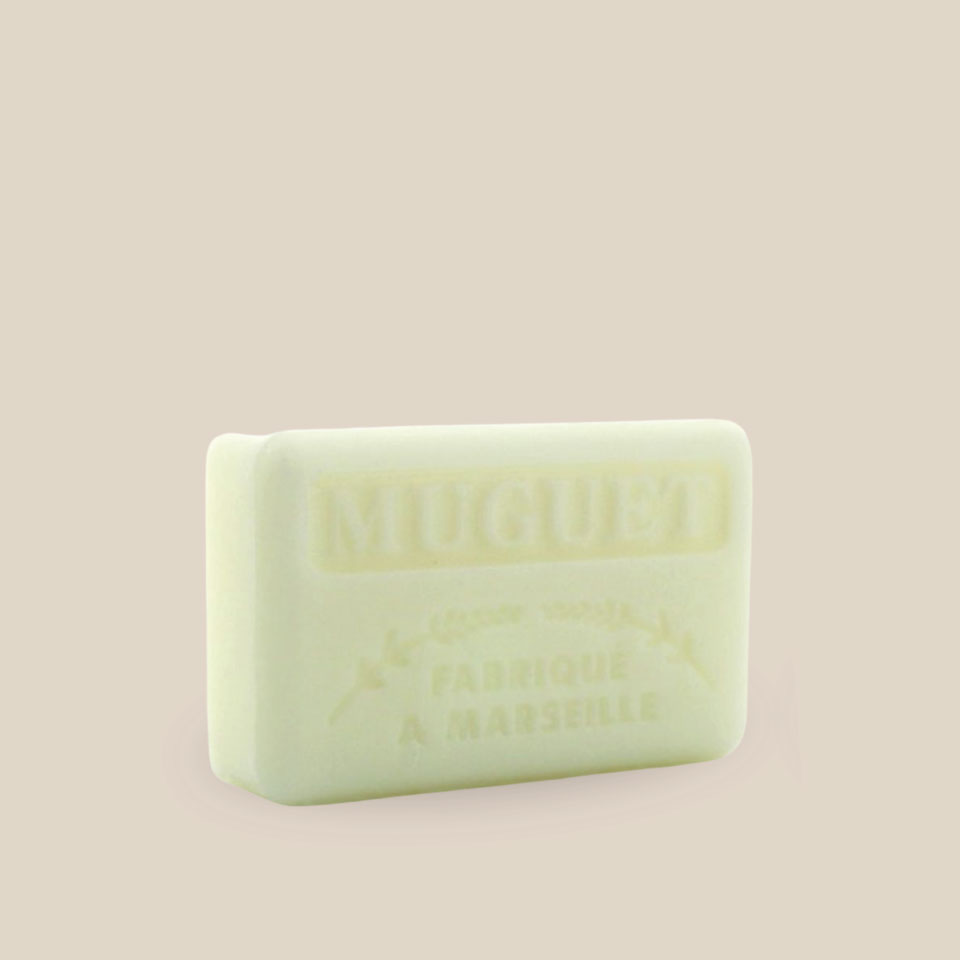 Savonnette Marseillaise – Beurre de karité Bio 125g – Muguet