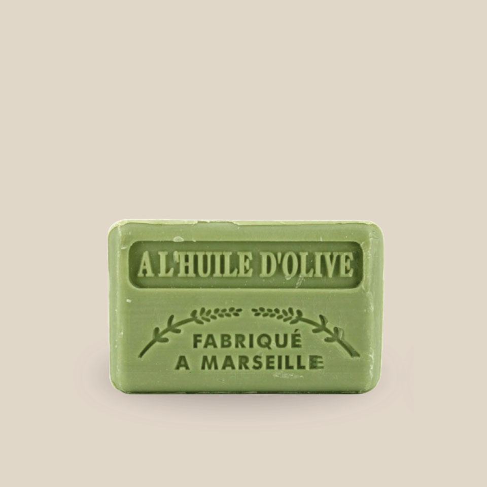 Savonnette Marseillaise – Beurre de karité Bio 125g – Huile d'Olive – Image 3