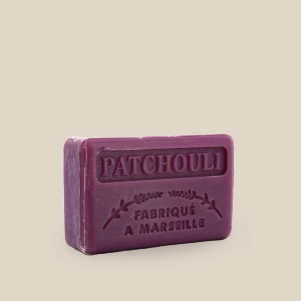 Savonnette Marseillaise – Beurre de karité Bio 125g – Patchouli