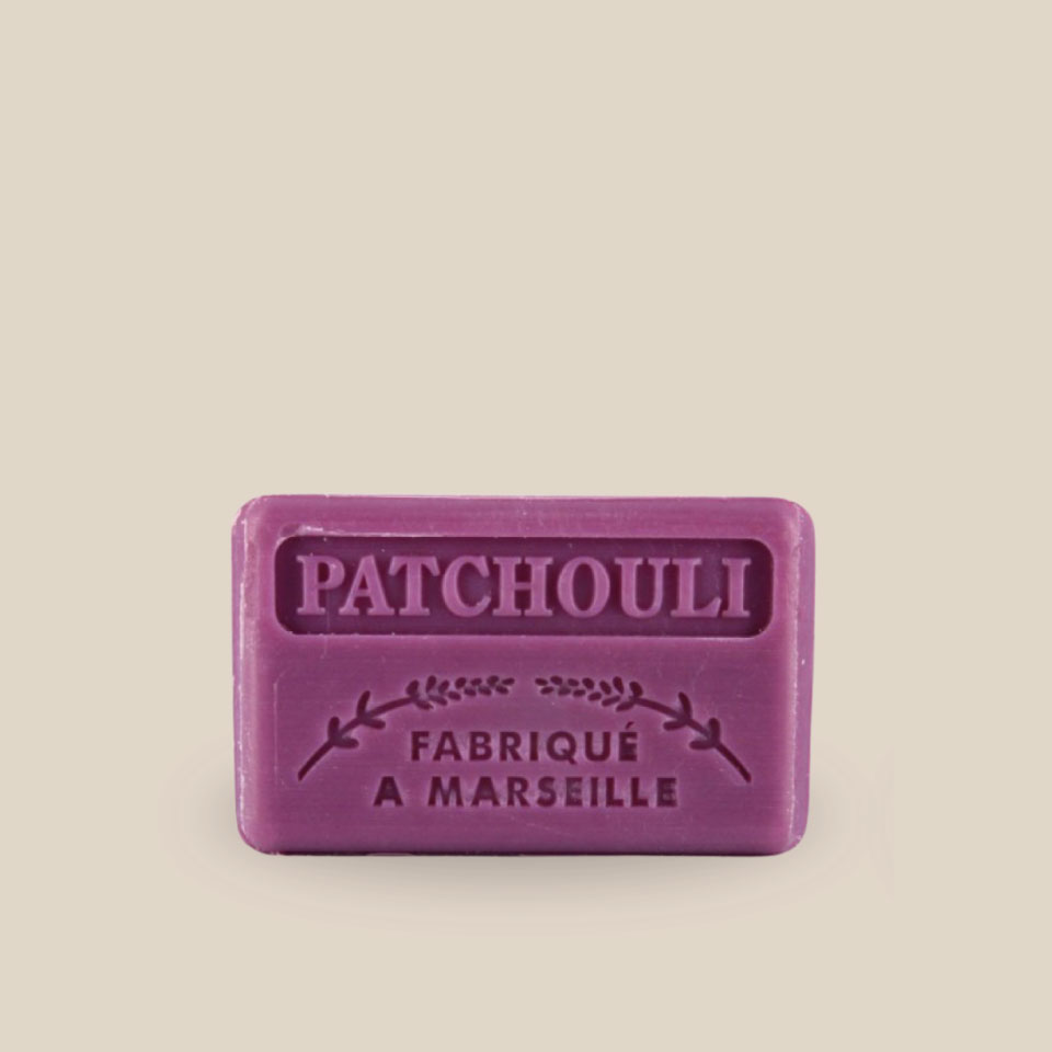 Savonnette Marseillaise – Beurre de karité Bio 125g – Patchouli – Image 3