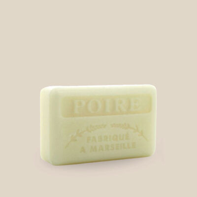 Savonnette Marseillaise – Beurre de karité Bio 125g – Poire