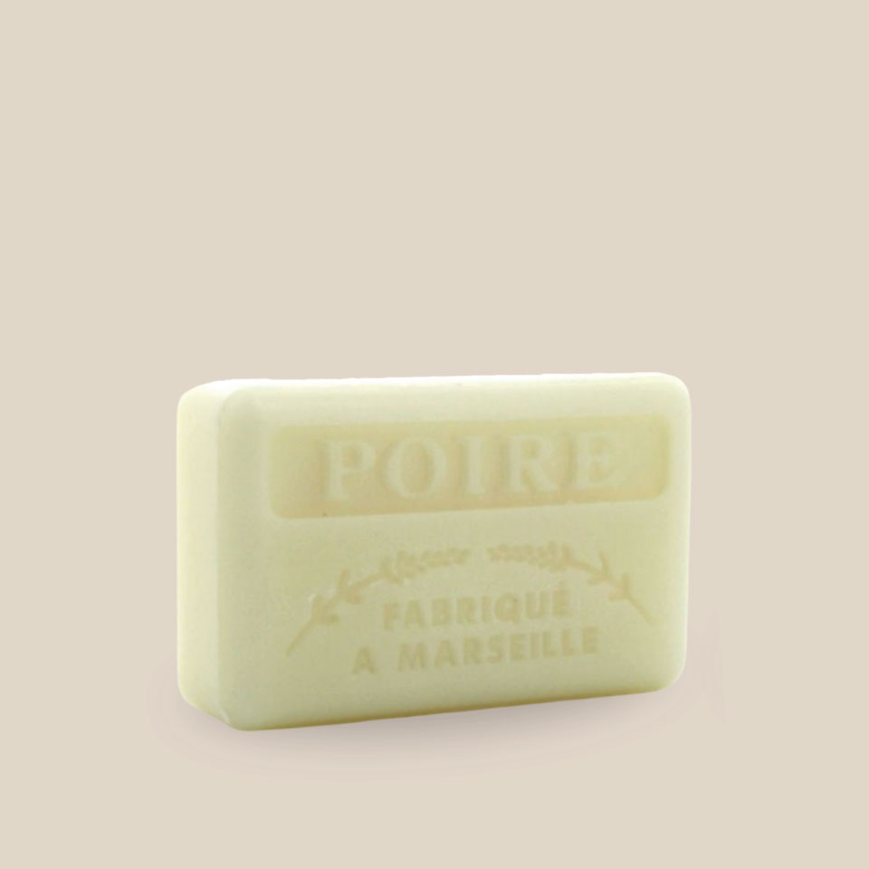 Savonnette Marseillaise – Beurre de karité Bio 125g – Poire