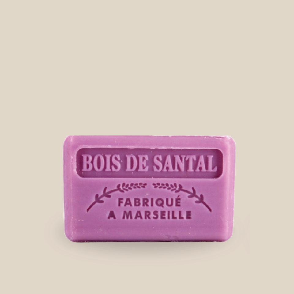 Marseille Soap – Organic Shea Butter 125g – Sandalwood - Image 3
