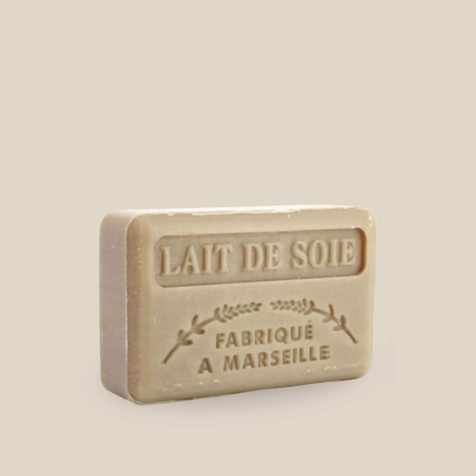 Savonnette Marseillaise – Beurre de karité Bio 125g – Lait de Soie