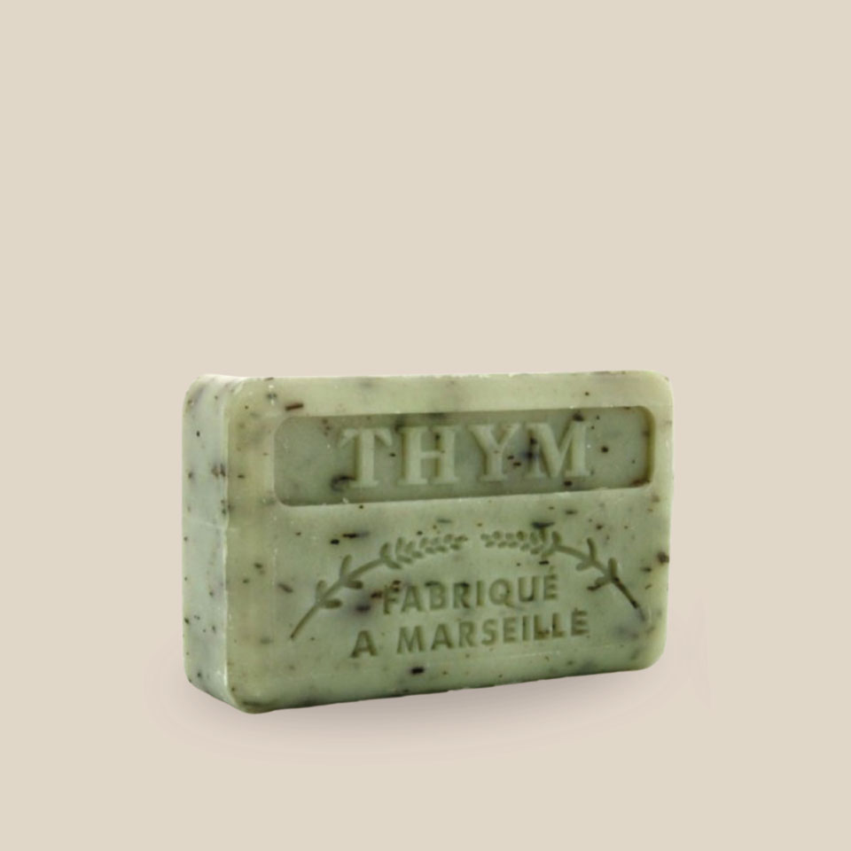 Savonnette Marseillaise – Beurre de karité Bio 125g – Thym