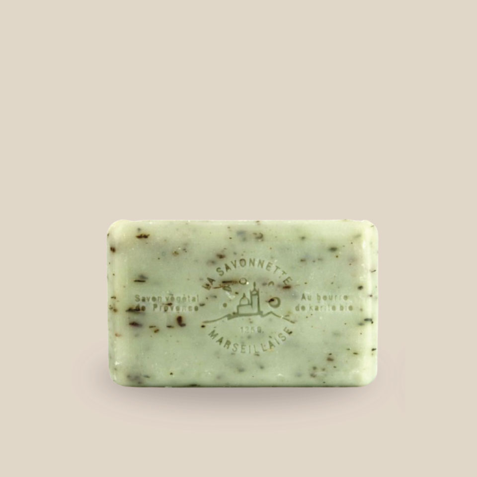 Savonnette Marseillaise – Beurre de karité Bio 125g – Thym – Image 2