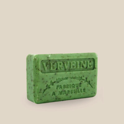 Savonnette Marseillaise – Beurre de karité Bio 125g – Verveine feuilles