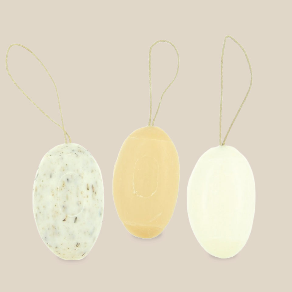 Savon – Galet sur corde 155g